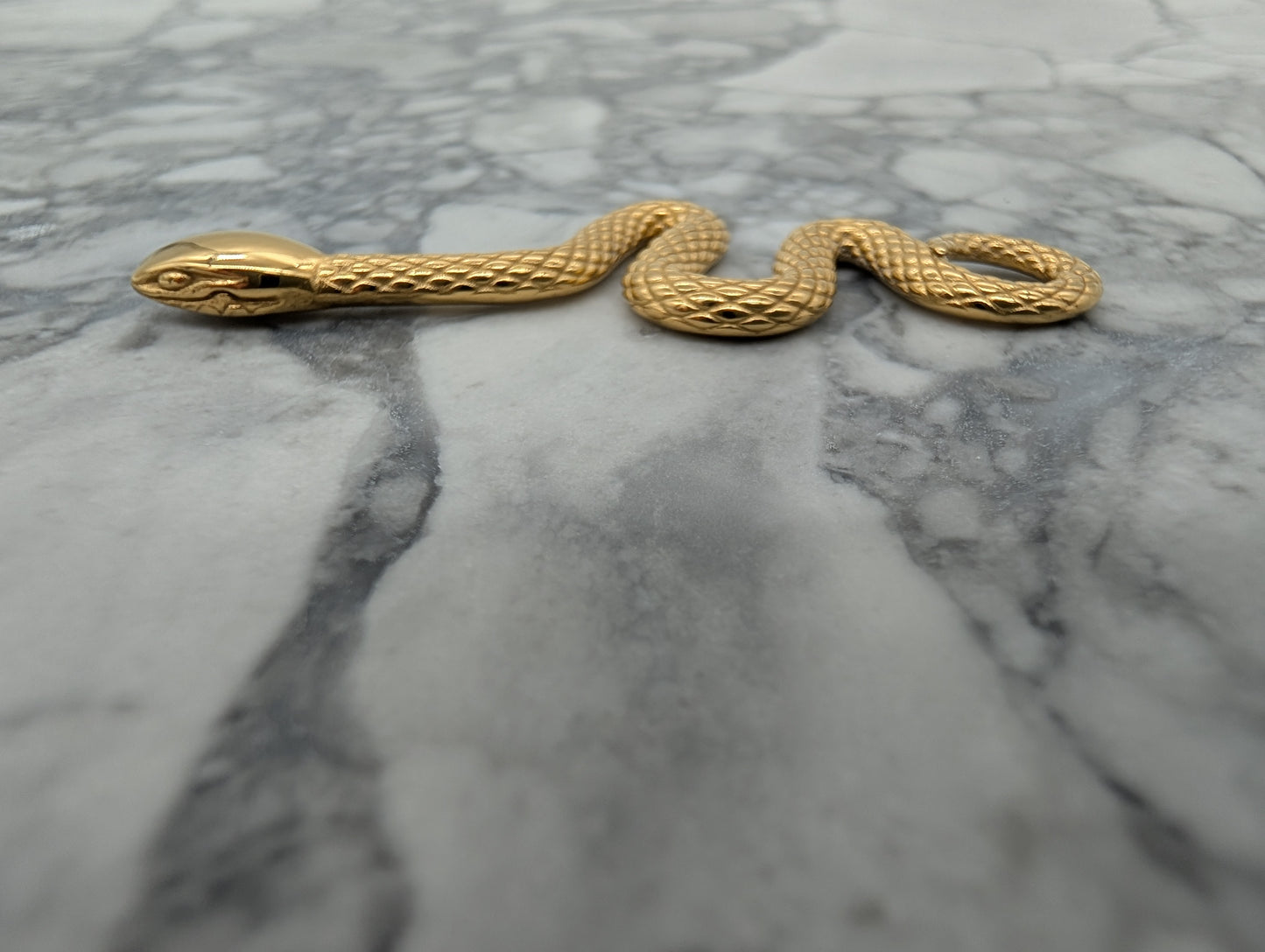 18k Gold Plated Serpent